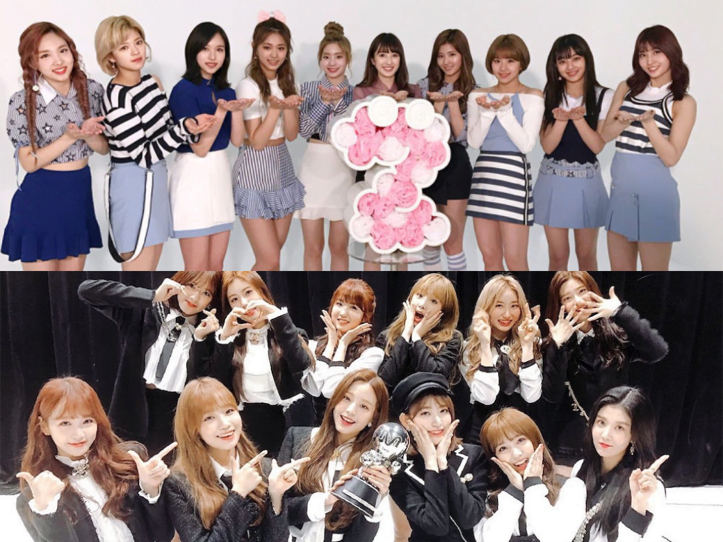 TWICE,IZONE,衣装