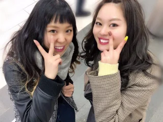 中元みずきと中元さくらの顔画像